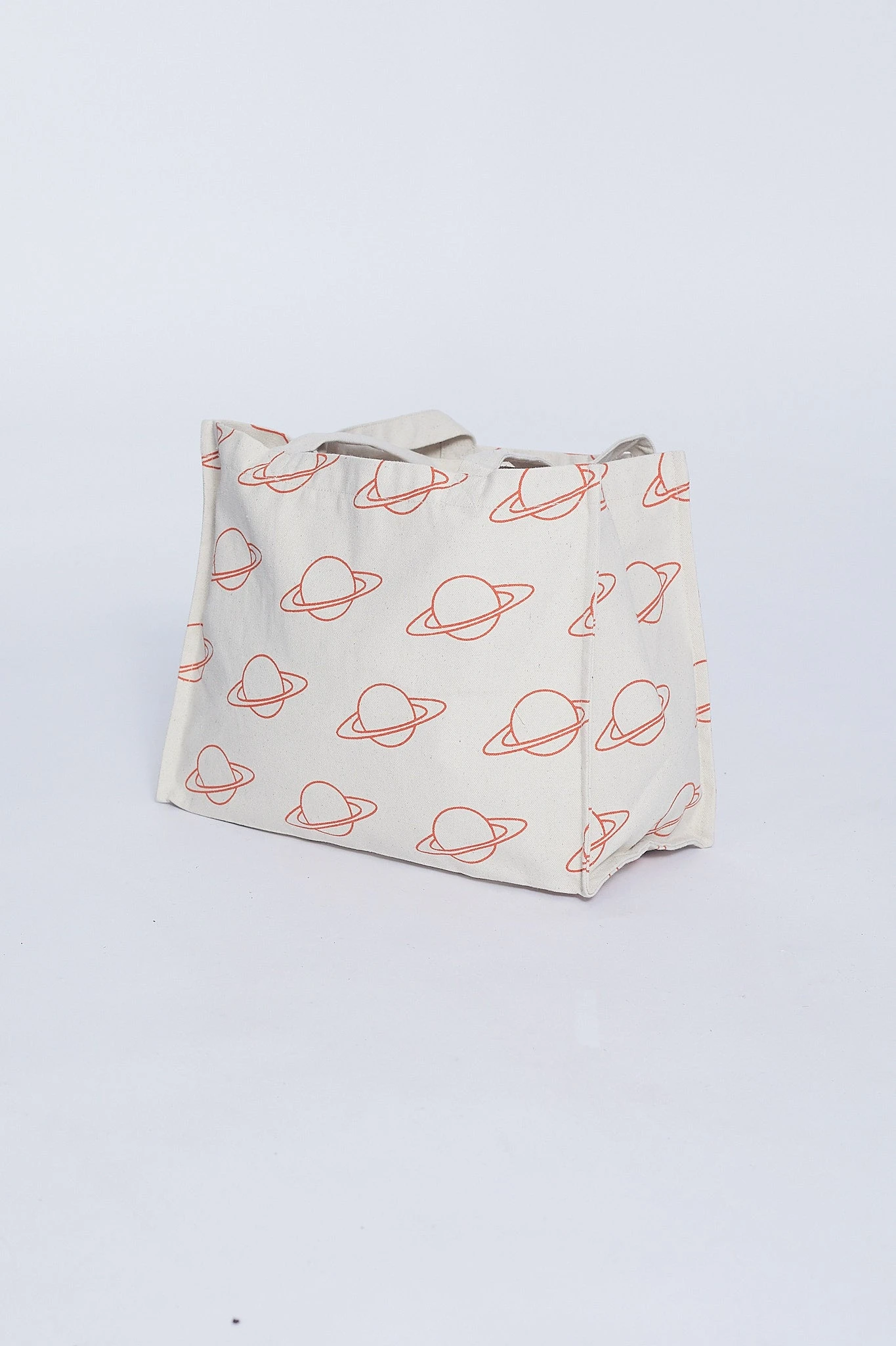 GYM BAG ORANGE PLANETS